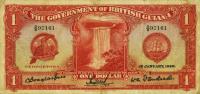 Gallery image for British Guiana p6: 1 Dollar